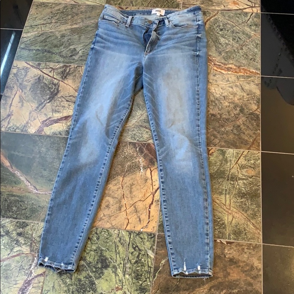 Paige Houston Ultra Skinny jeans.